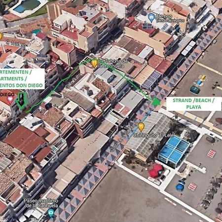 Precioso Estudio Junto Al Mar, Apartamentos Don Diego En La Carihuela Torremolinos Luaran gambar